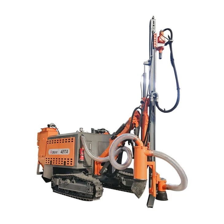 integrated dth drilling rig